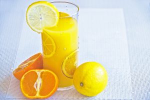 citric fruits and juice